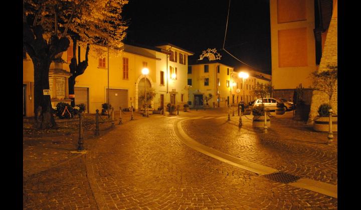 Centro storico notturno Castelcovati