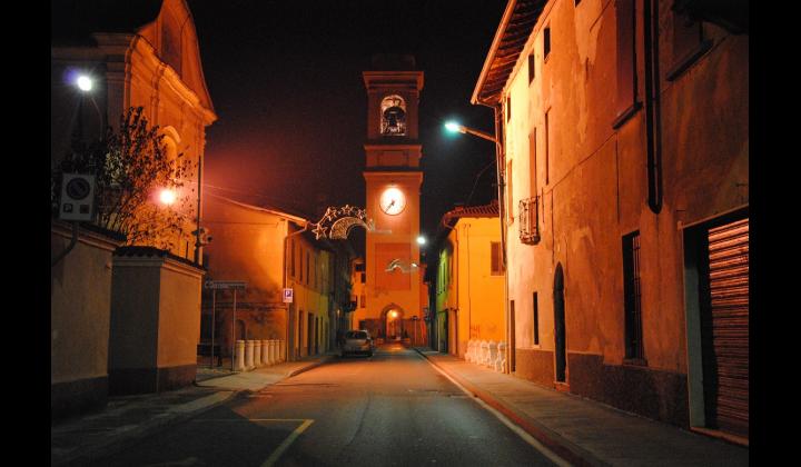 Centro storico notturno Castelcovati
